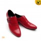 Red Italian Leather Dress Shoes CW762051 shoes.cwmalls.com