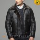 Shearling Aviator Jacket CW861259 www.cwmalls.com