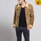 Sheepskin Leather Jacket Men CW860205 www.cwmalls.com