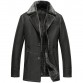 Sheepskin Suede Shearling Jacket CW807130 www.cwmalls.com