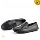 Slip-on Leather Loafers Black CW740306 www.cwmalls.com