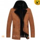 Suede Shearling Jacket CW807130 www.cwmalls.com