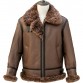 Toscana Shearling Bomber Jacket CW825933 | CWMALLS.COM