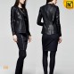 Women Leather Cascade Jacket CW614001 www.cwmalls.com